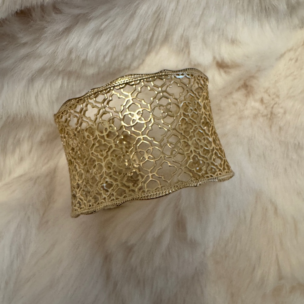 Kendra Scott Gold Filigree Bracelet